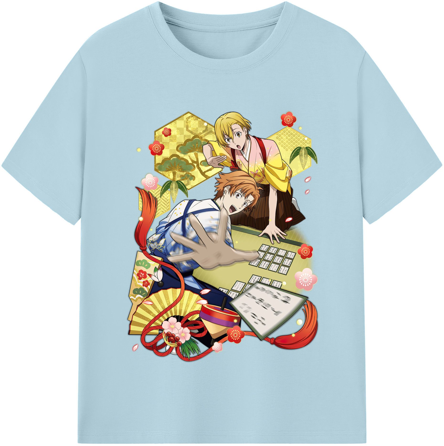 （画像用） 文豪ストレイドッグス Bungo Stray Dogs 綿100％半袖Tシャツ（フロントプリント）